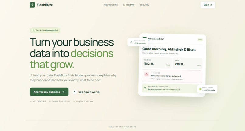 Flash Buzz – screenshot 1