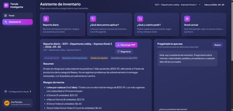Smart inventory AI  – screenshot 1