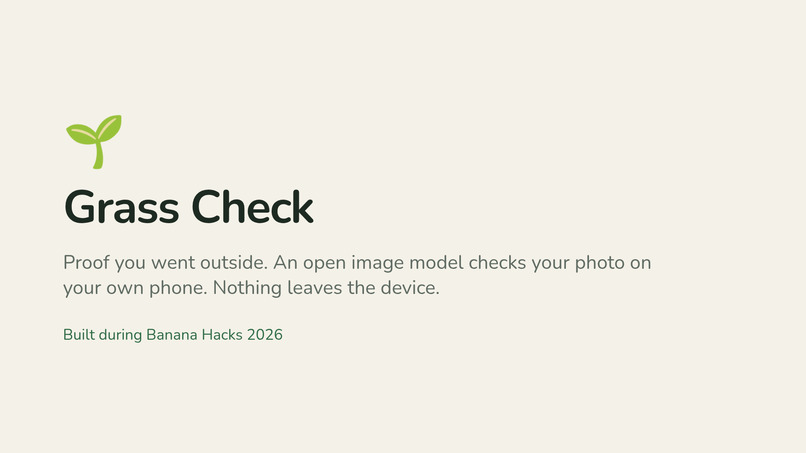 Grass Check – screenshot 1