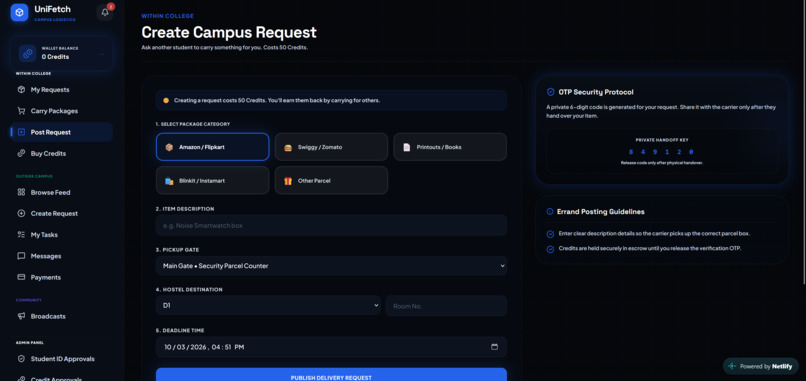 Uni-fetch – screenshot 10