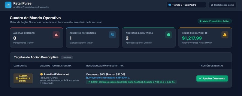 RetailPulse – screenshot 1