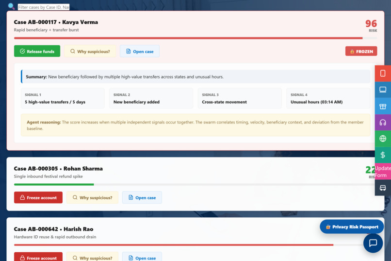 Astra Bank Sentinel Swarm – screenshot 3