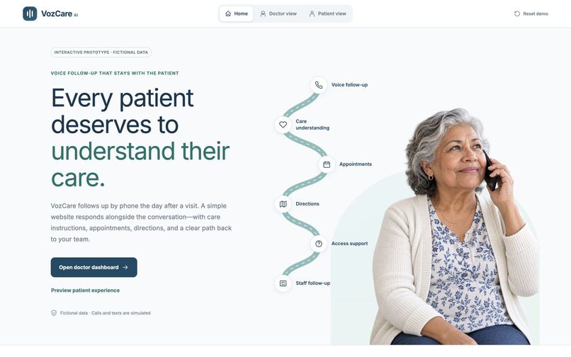 VozCare AI – screenshot 1