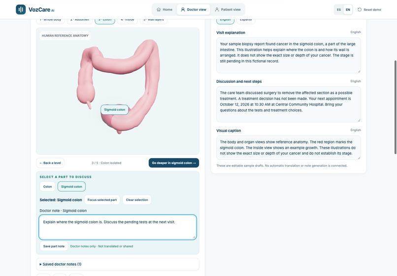VozCare AI – screenshot 2