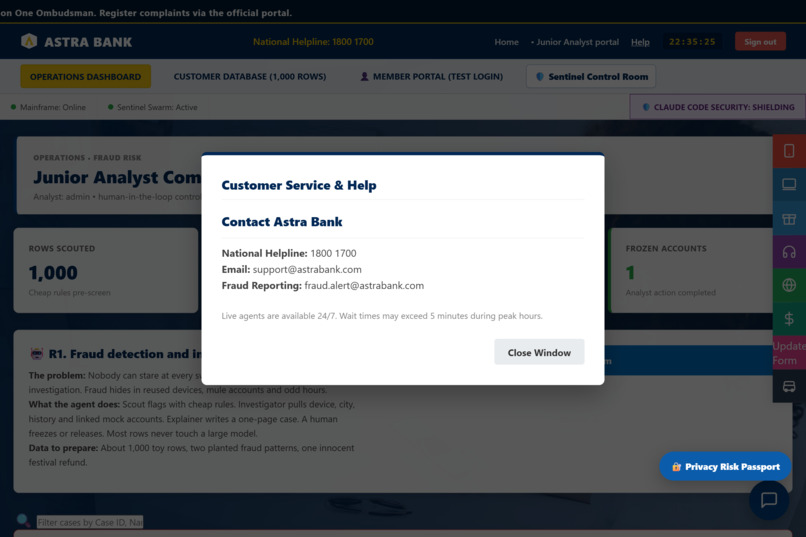 Astra Bank Sentinel Swarm – screenshot 5