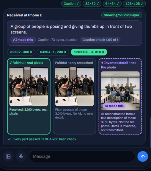 The ducks - CHRP Mesh Messenger – screenshot 3