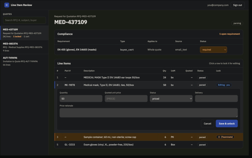 Foodly – screenshot 2