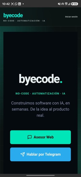 bIAcode – screenshot 1