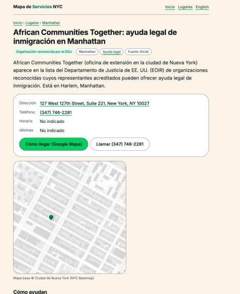 Navegador de Inmigración – screenshot 5