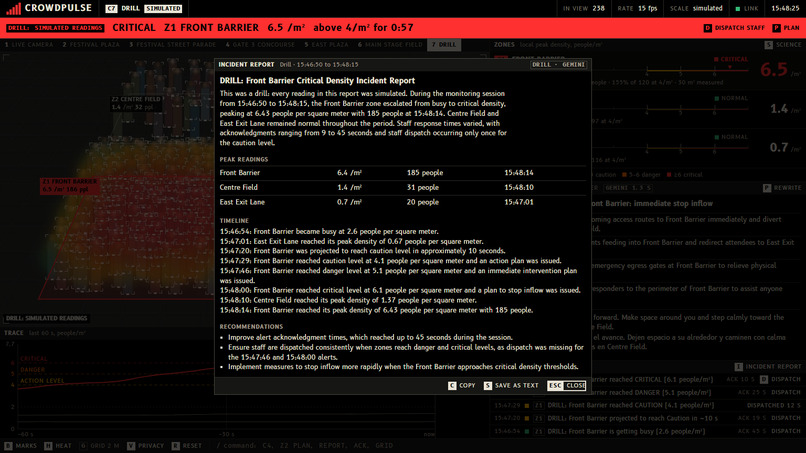 CrowdPulse – screenshot 1