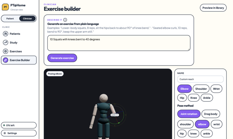 PT@Home – screenshot 3