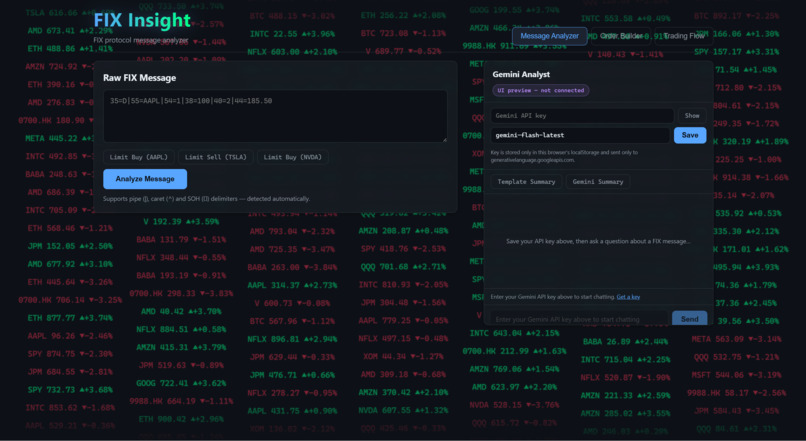 Deterministic FIX explainer with bounded AI assistance – screenshot 1