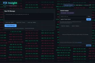 Deterministic FIX explainer with bounded AI assistance
