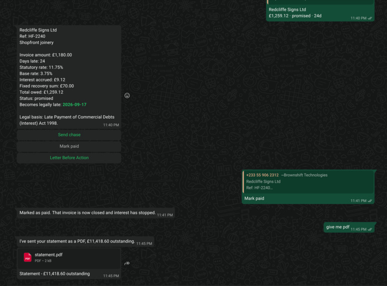 Arrearo – screenshot 3
