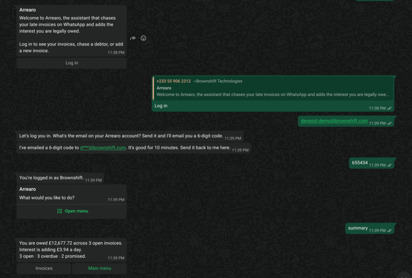 Arrearo – screenshot 7