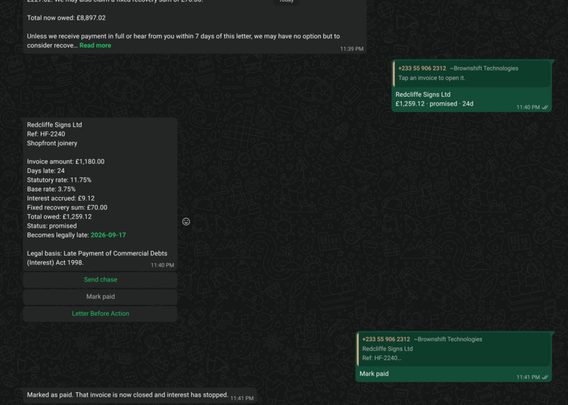 Arrearo – screenshot 4