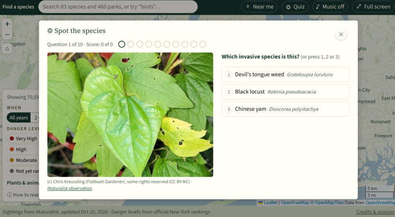 Invasive Species Lookout (ISL) – screenshot 4
