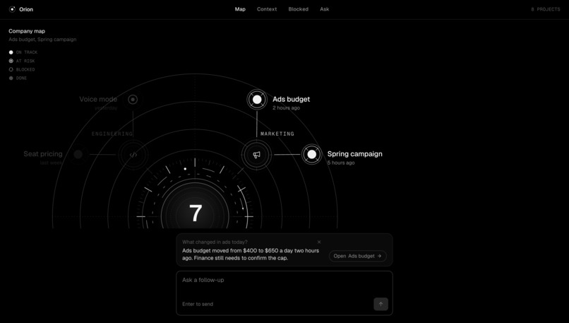 ORION – screenshot 2