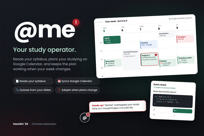 @me – screenshot 2