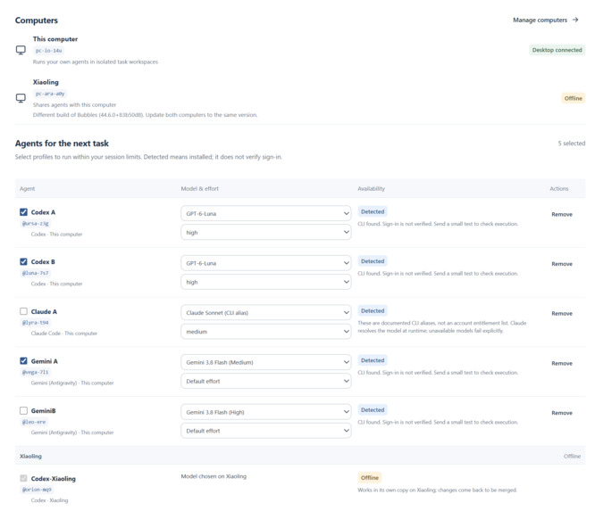 bubbles-pm – screenshot 2
