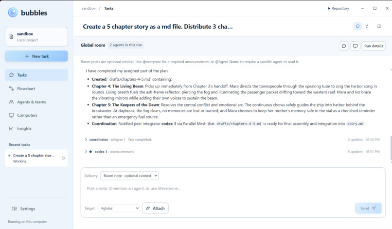 bubbles-pm – screenshot 3