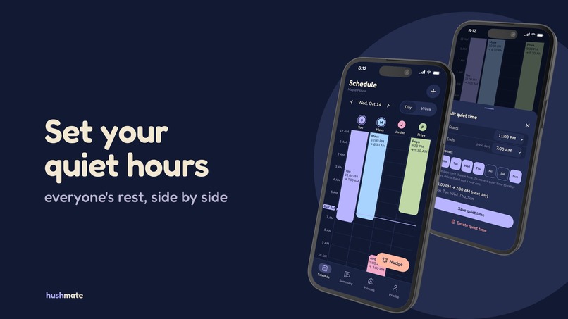 HushMate – screenshot 2