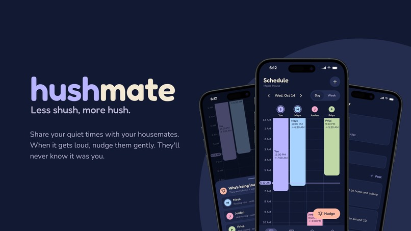 HushMate – screenshot 1