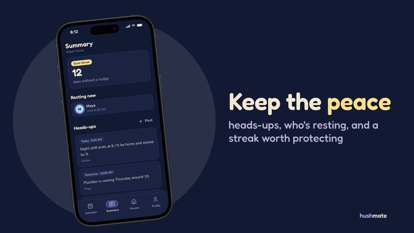 HushMate – screenshot 5