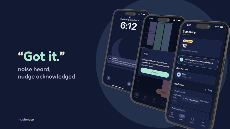 HushMate – screenshot 4