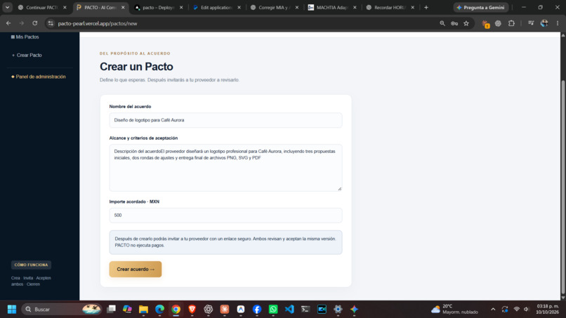 PACTO — AI-Powered Agreements – screenshot 4