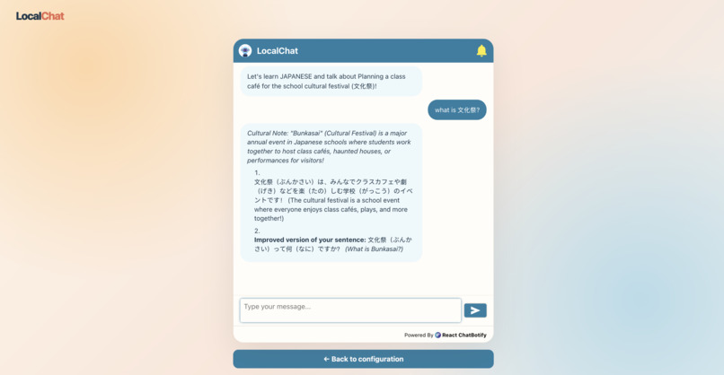 LocalChat – screenshot 4