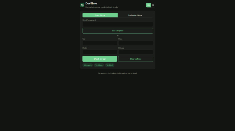 Due Time – screenshot 1