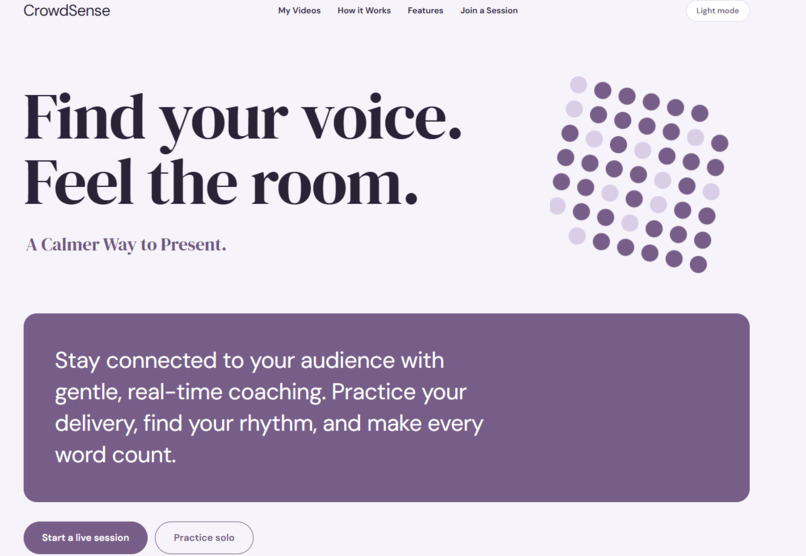 CrowdSense – screenshot 1