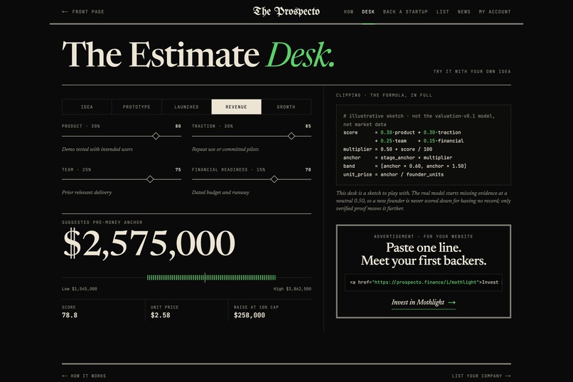 Prospecto – screenshot 8