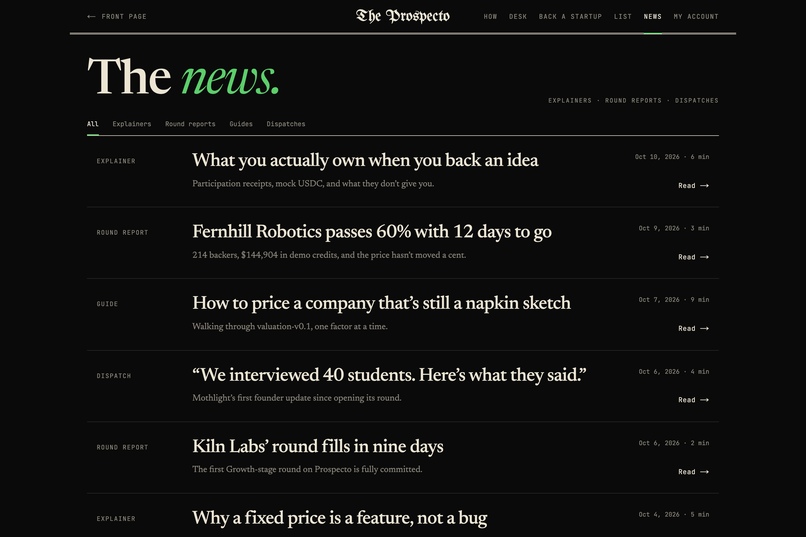 Prospecto – screenshot 13