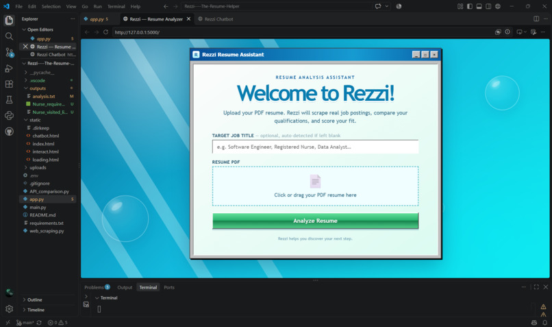 Rezzi The Resume Helper – screenshot 2