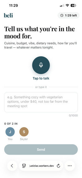 Group Taste Match – screenshot 2