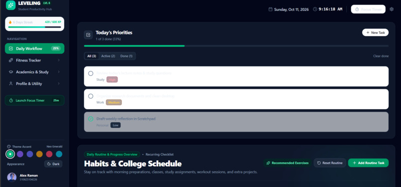 leveling – screenshot 1