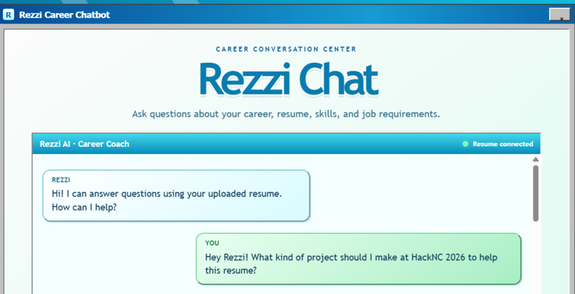 Rezzi The Resume Helper – screenshot 4
