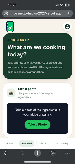 Fridge Snap – screenshot 2