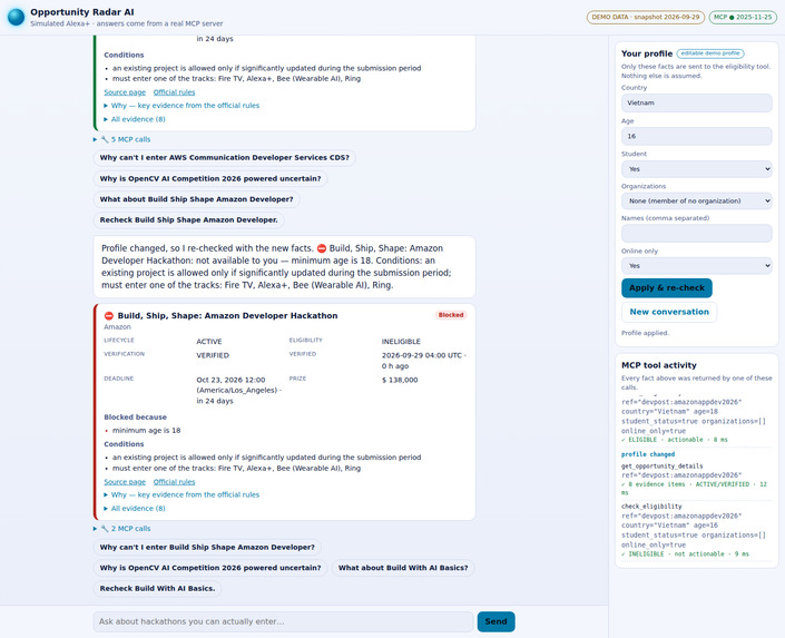 Opportunity Radar AI – screenshot 3