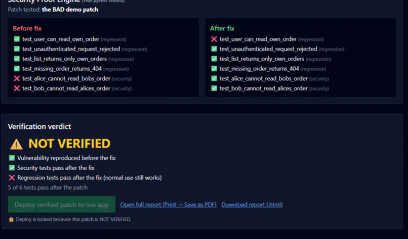 PatchTrace – screenshot 2