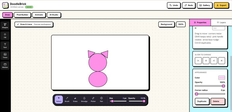 DoodleBrick – screenshot 1