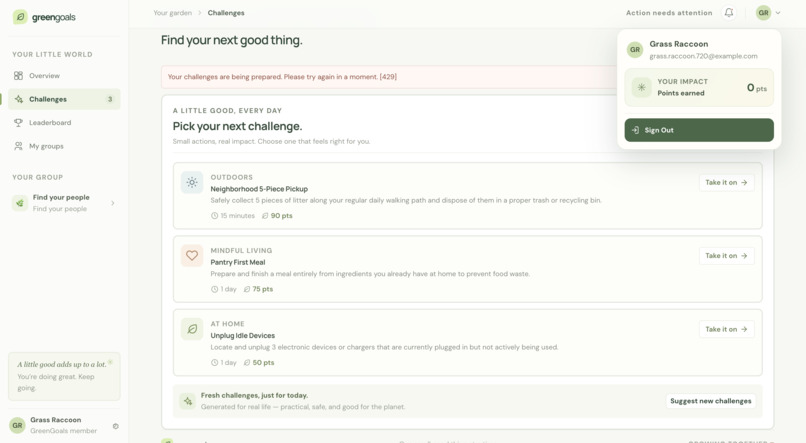GreenGoals – screenshot 6