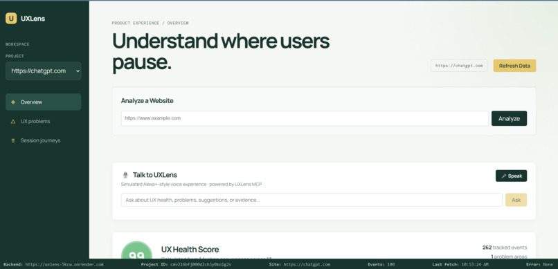 UXLens – screenshot 1