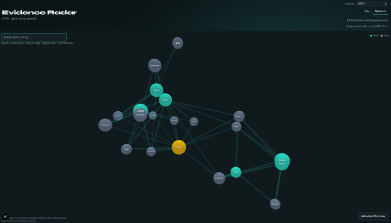 Evidence Radar – screenshot 3