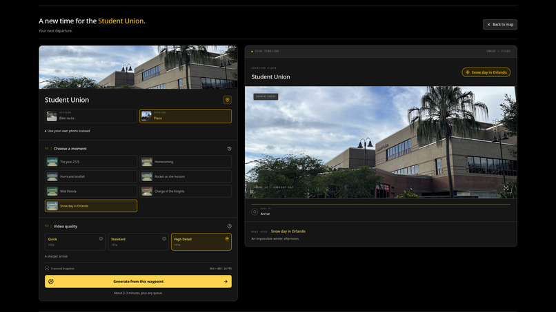Campus Time Machine – screenshot 2
