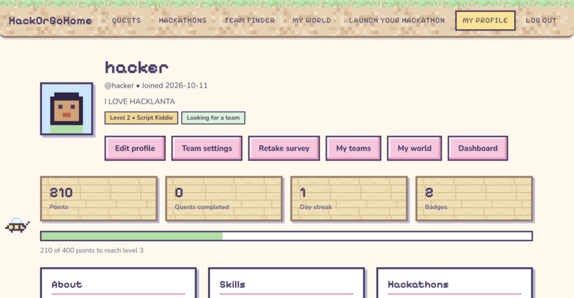 HackOrGoHome – screenshot 4