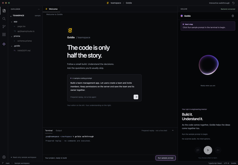 Goldie – screenshot 1