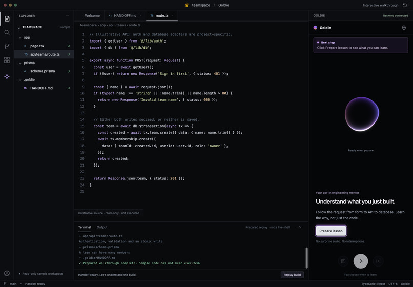 Goldie – screenshot 2